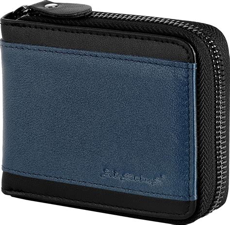 CABLE HUNTER Black Leather Men's RFID Blocking Card Holder